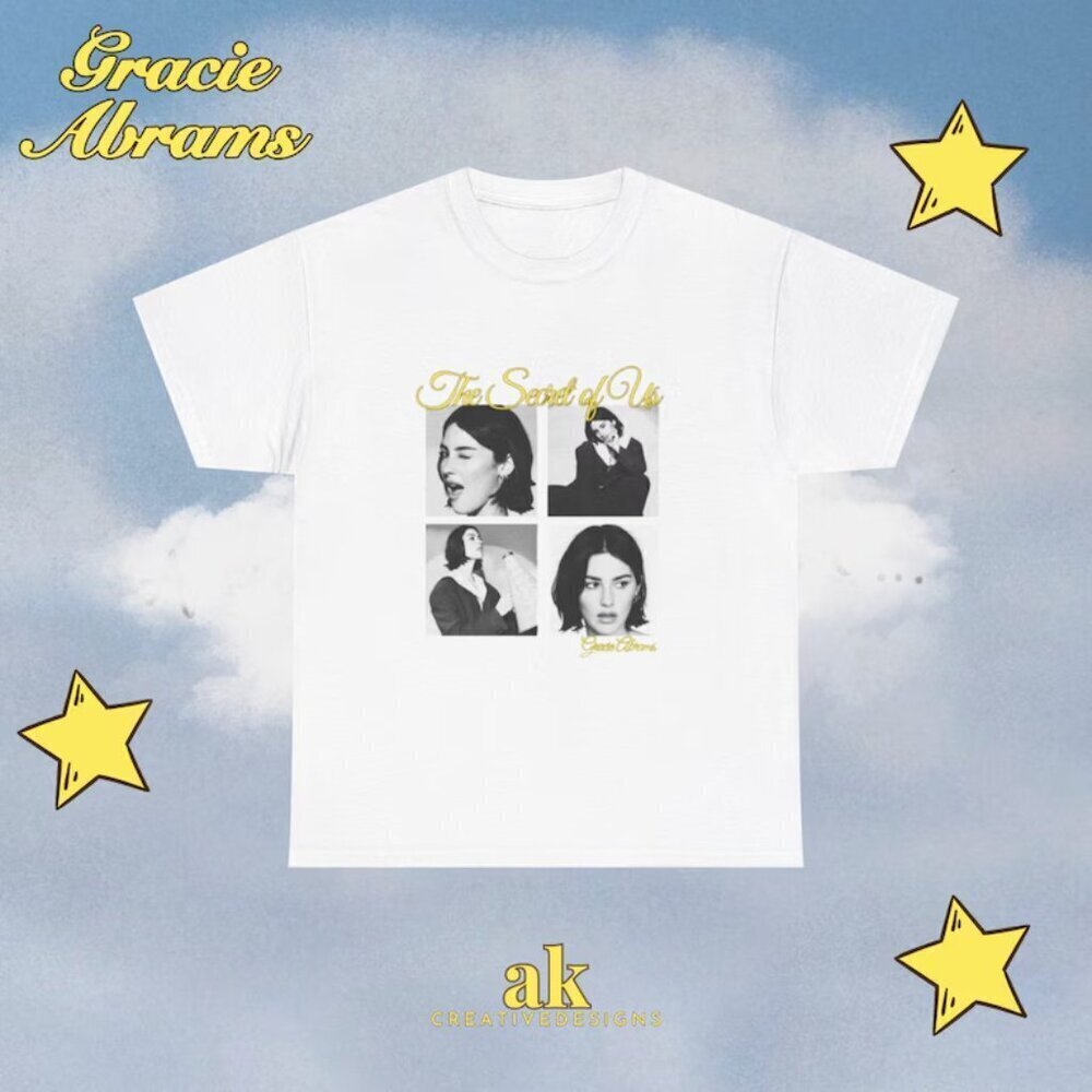 Gracie Abrams The Secret Of Us Inspired Album Tshirt